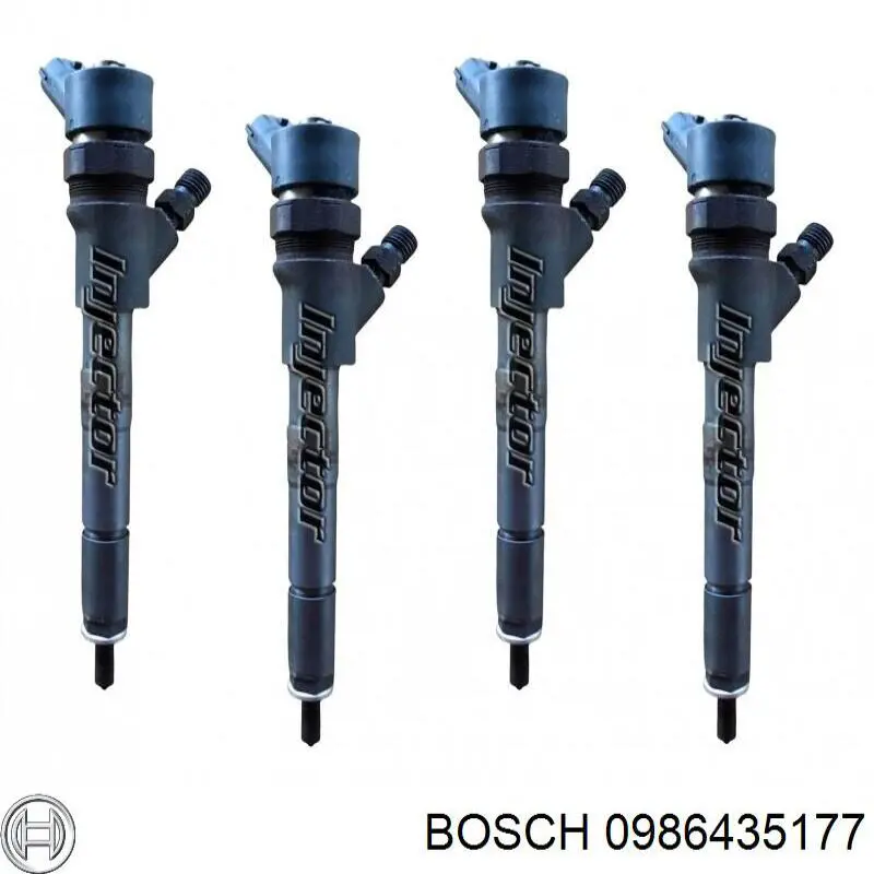 Паливні форсунки 0986435177 Bosch