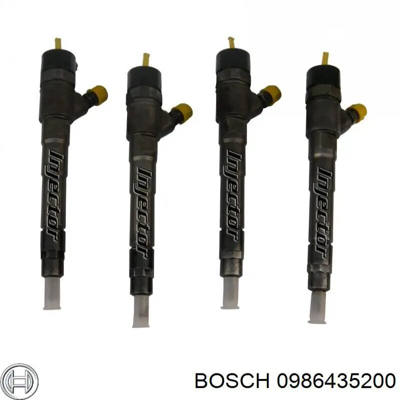 Паливні форсунки 0986435200 Bosch