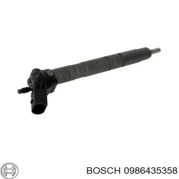 0986435358 Bosch форсунка вприску палива
