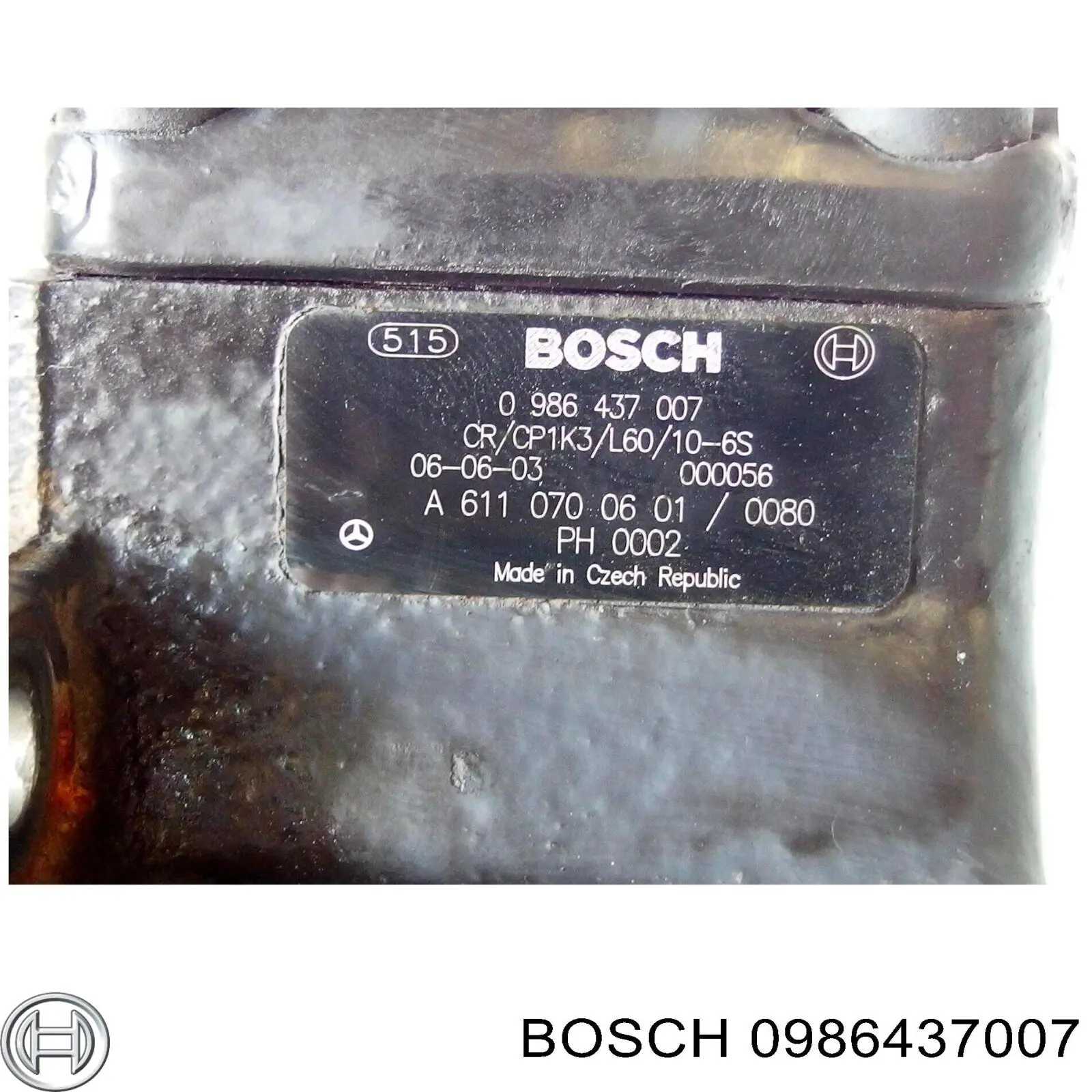 Насос паливний високого тиску Bosch 0986437007 ціна, від 177.17 USD