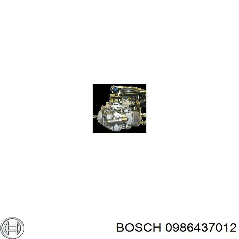0986437012 Bosch насос паливний високого тиску (пнвт - DIESEL)