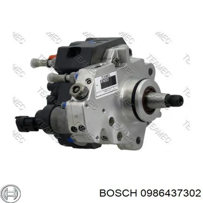 0986437302 Bosch насос паливний високого тиску (пнвт - DIESEL)