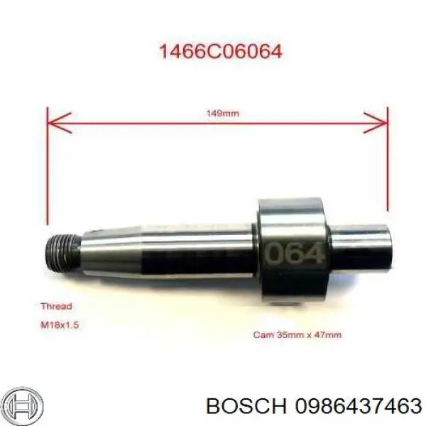 ПНВТ Bosch 0986437463