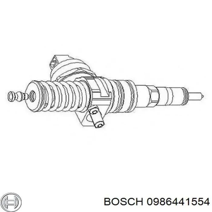 0986441554 Bosch насос/форсунка