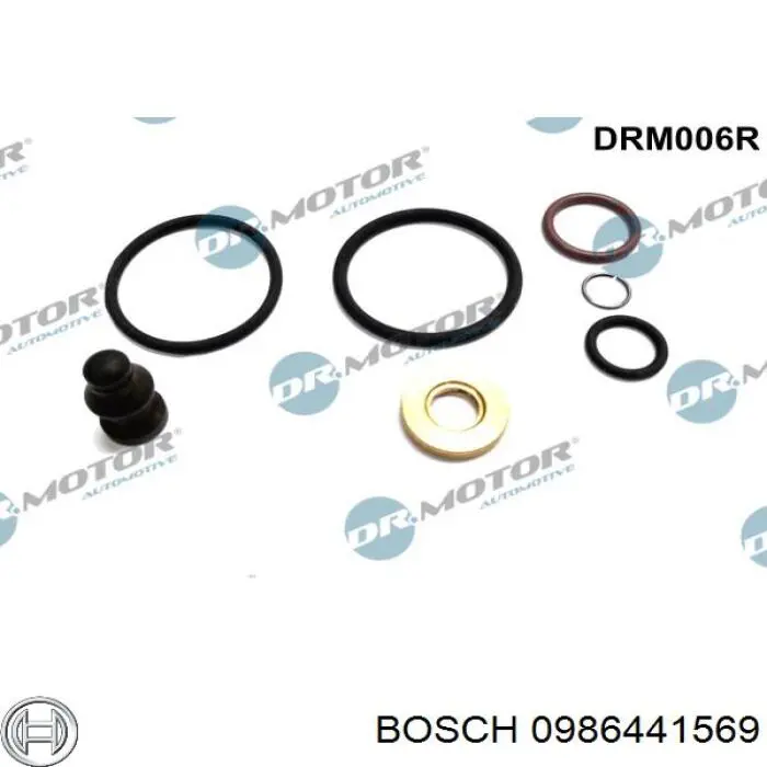 Насос/форсунка 0986441569 Bosch