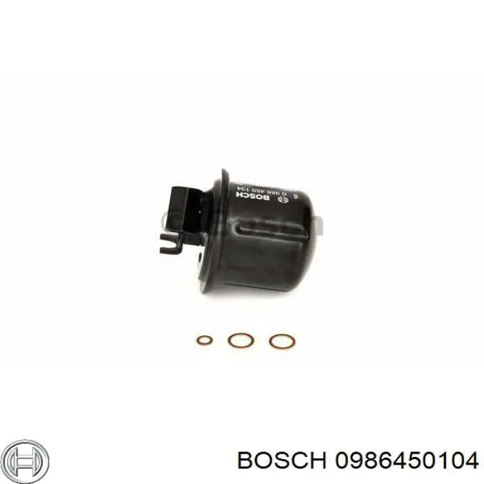 0986450104 Bosch фільтр паливний