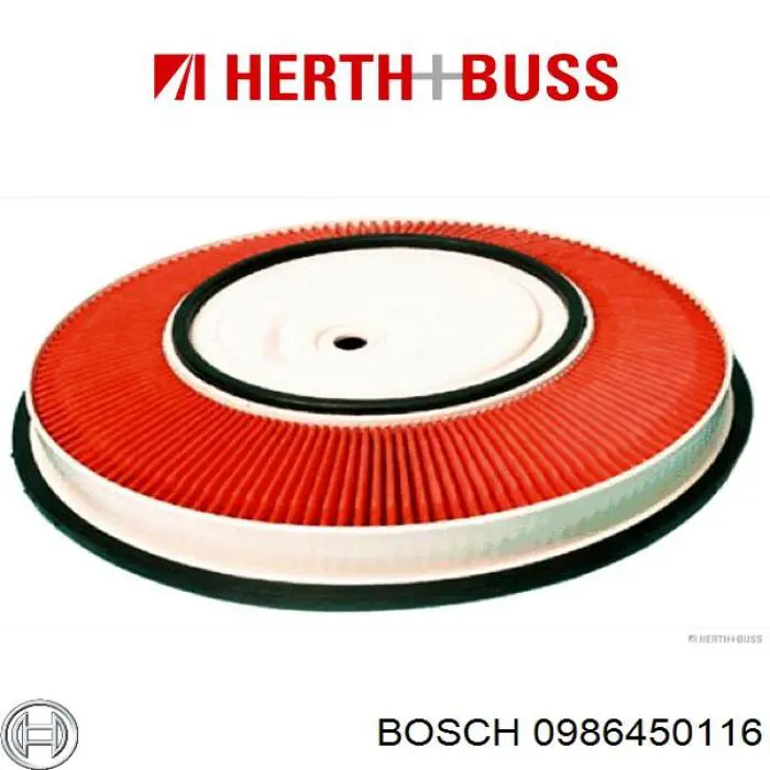 Паливний фільтр 0986450116 Bosch