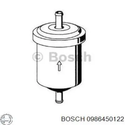 Паливний фільтр 0986450122 Bosch