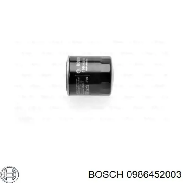 Масляний фільтр 0986452003 Bosch