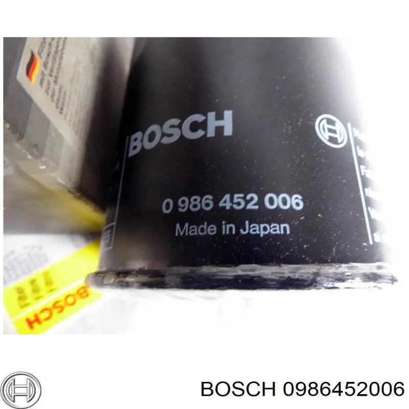 0986452006 Bosch фільтр масляний