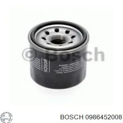 Купити 0986452008 Bosch Фільтр очищення масла відцентровий