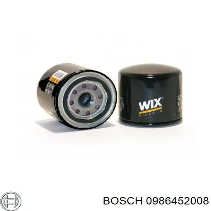 Фільтр масляний Bosch 0986452008