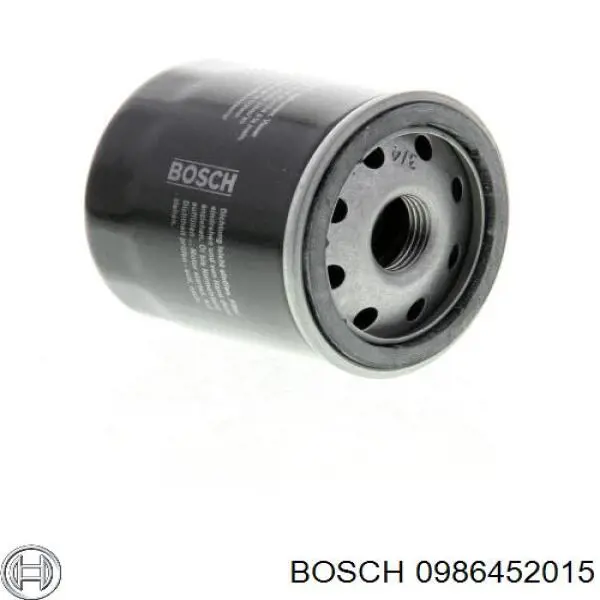 0986452015 Bosch фільтр масляний