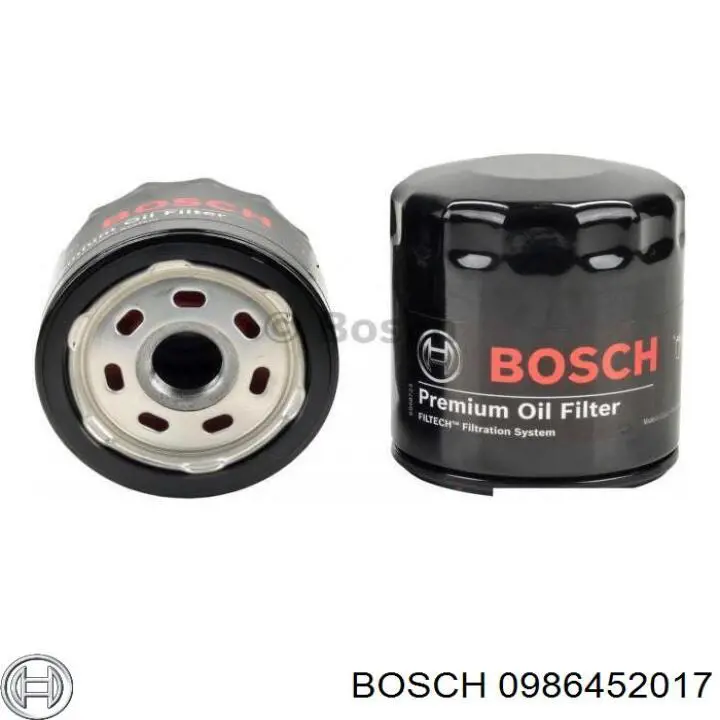 Масляний фільтр 0986452017 Bosch