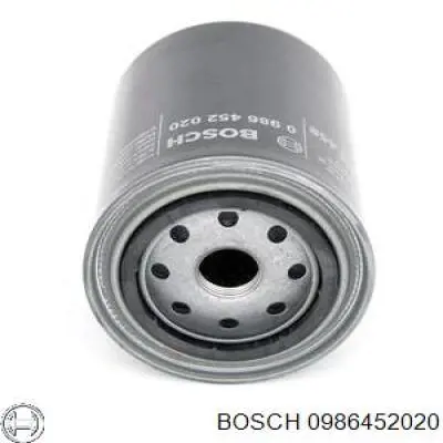 0986452020 Bosch фільтр масляний