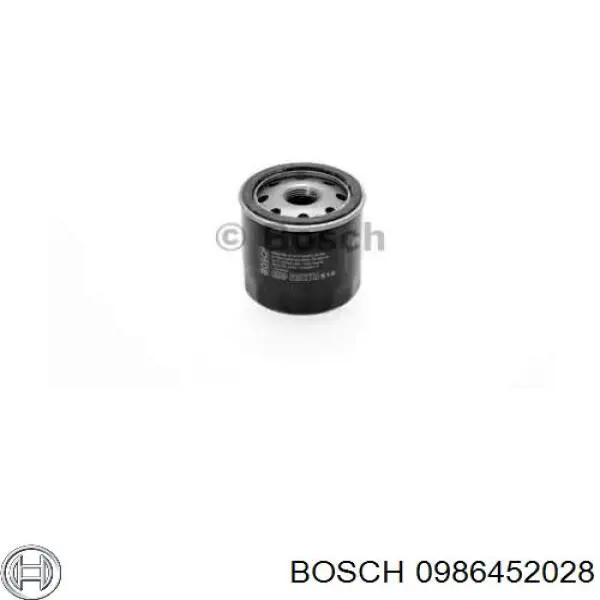 Купити 0986452028 Bosch Фільтр очищення масла відцентровий