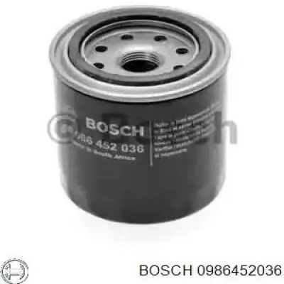0986452036 Bosch фільтр масляний
