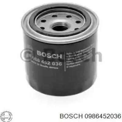 Фільтр масляний 0986452036 Bosch