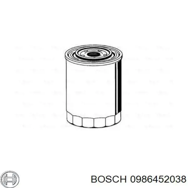 Купити 0986452038 Bosch Фільтр очищення масла відцентровий