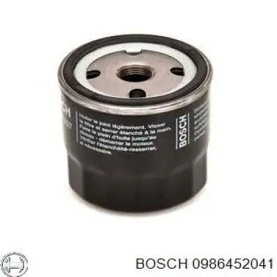 0986452041 Bosch фільтр масляний