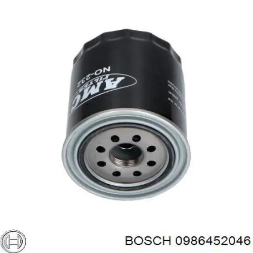 Масляний фільтр 0986452046 Bosch