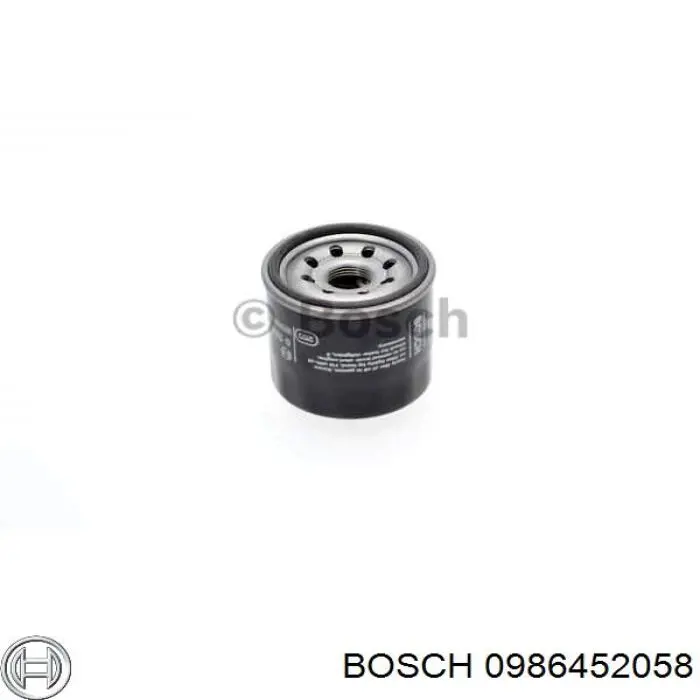 0986452058 Bosch фільтр масляний