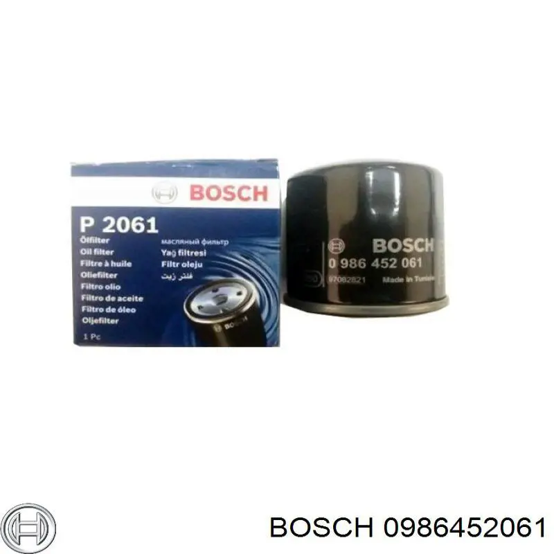 Масляний фільтр двигуна Bosch 0986452061 ціна, від 4.59 USD