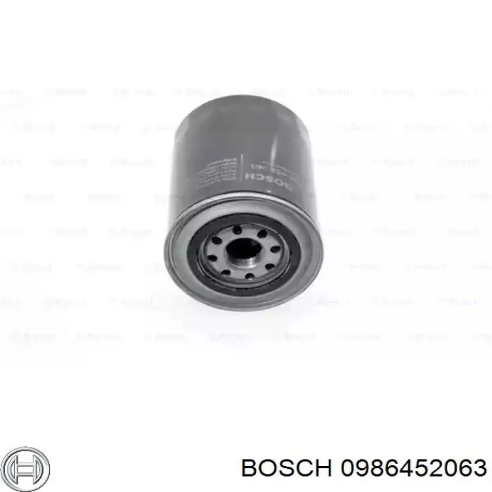 0986452063 Bosch фільтр масляний
