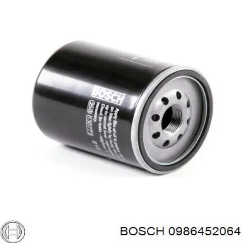 0986452064 Bosch фільтр масляний
