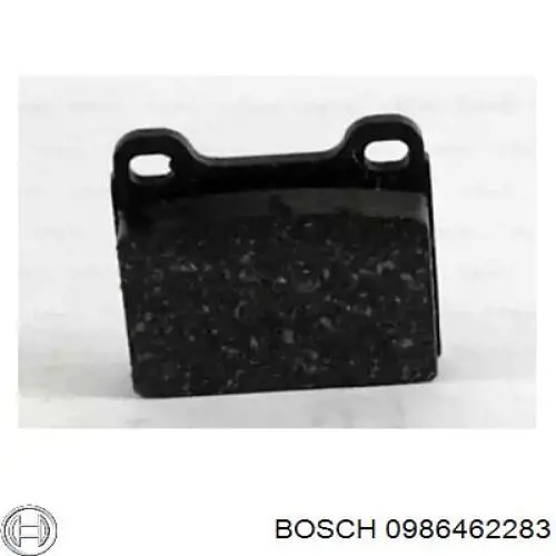 Колодки гальмівні передні, дискові 0986462283 Bosch