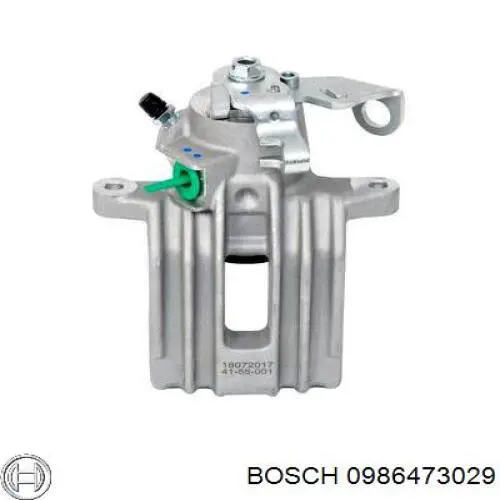 Супорт гальмівний задній лівий 0986473029 Bosch