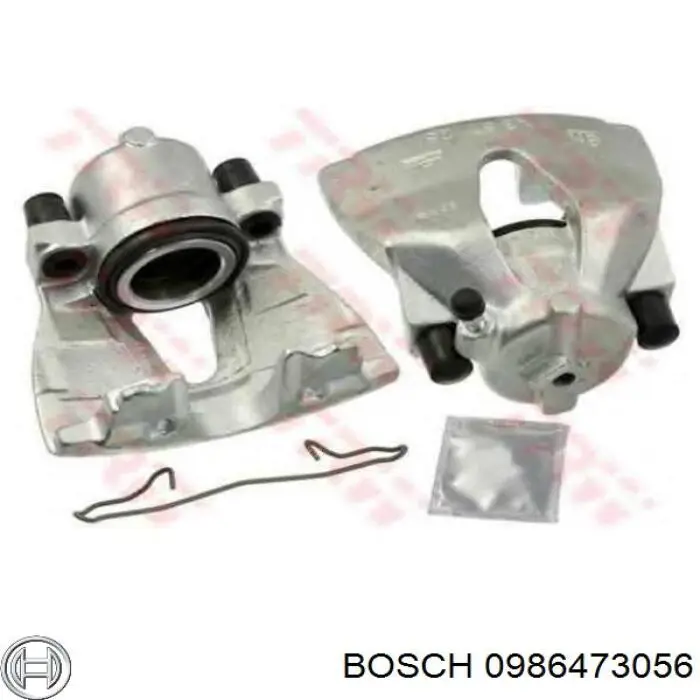 Купити 0986473056 Bosch Супорт гальмівний передній лівий