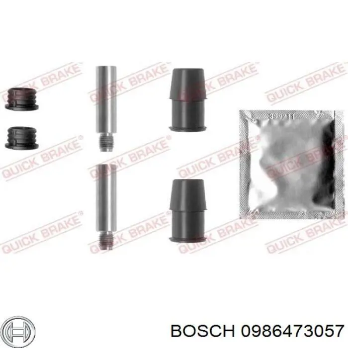 Супорт гальмівний, передній, лівий Bosch 0986473057