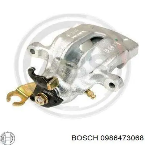 Супорт гальмівний задній лівий Bosch 0986473068 ціна, від 40.18 USD