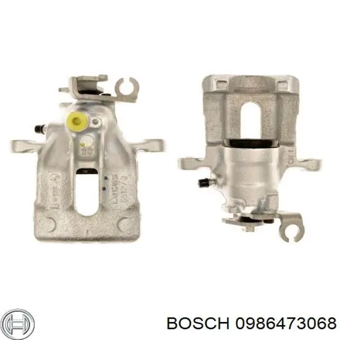 Супорт гальмівний задній лівий Bosch 0986473068 ціна, від 40.18 USD