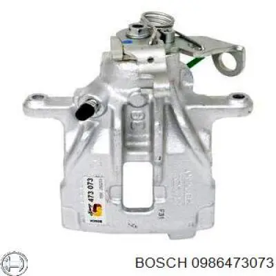 0986473073 Bosch Супорт гальмівний задній лівий