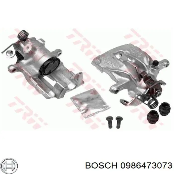Купити 0986473073 Bosch Супорт задній лівий