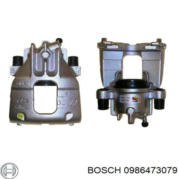 0986473079 Bosch супорт гальмівний передній лівий