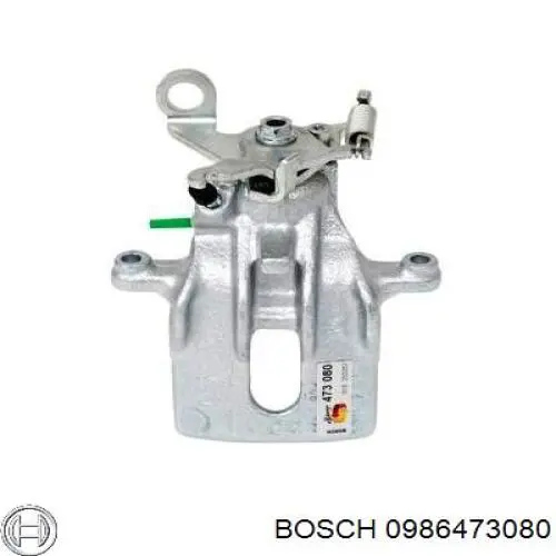 Супорт гальмівний задній лівий 0986473080 Bosch