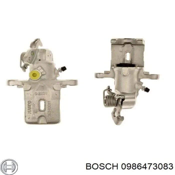 0986473083 Bosch супорт гальмівний задній лівий