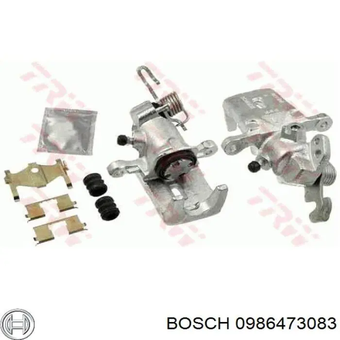 Купити 0986473083 Bosch Супорт задній лівий