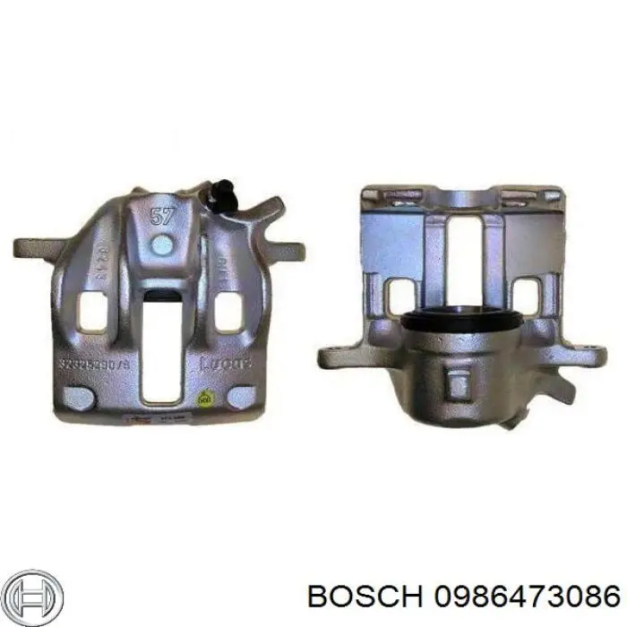 0986473086 Bosch супорт гальмівний передній лівий
