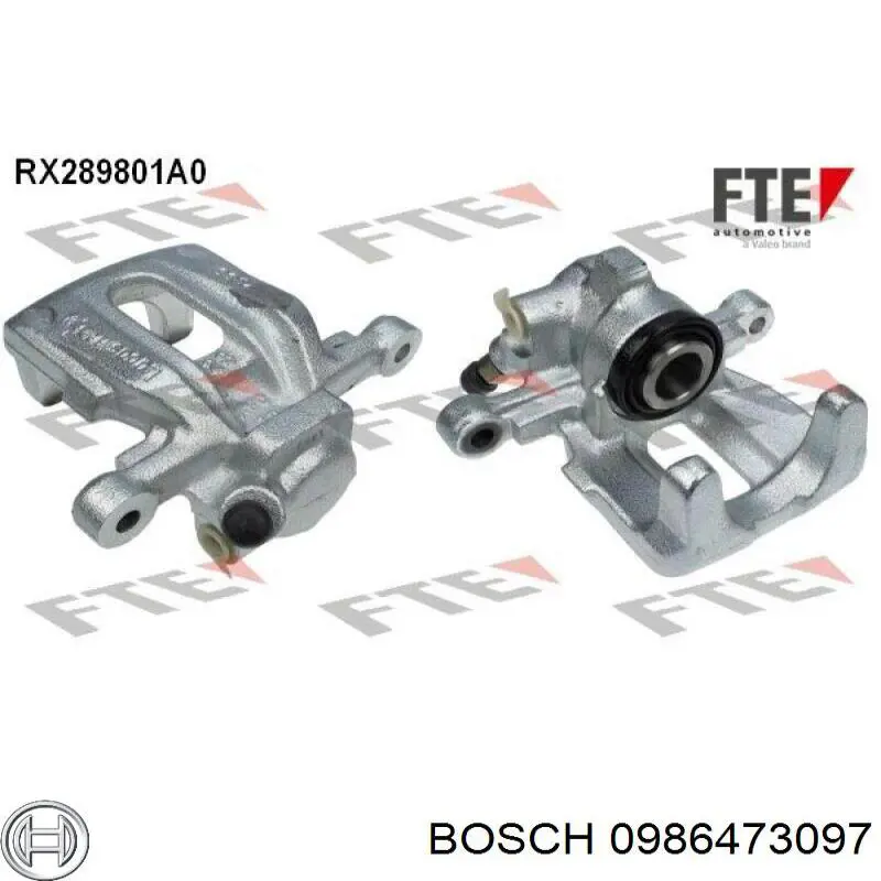 Супорт тормзной Bosch 0986473097