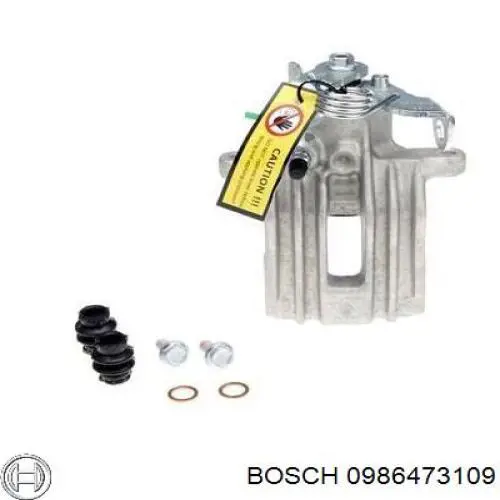 0986473109 Bosch супорт гальмівний задній лівий