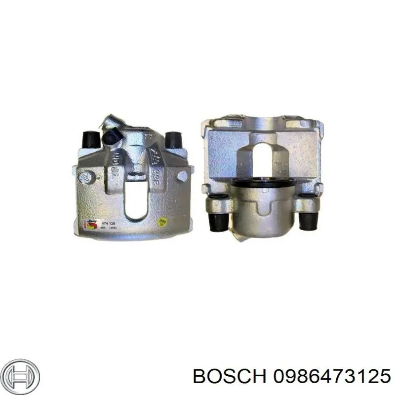 Супорт гальмівний передній лівий 0986473125 Bosch