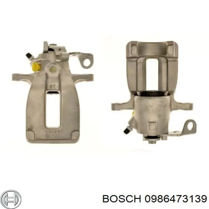 0986473139 Bosch супорт гальмівний задній лівий