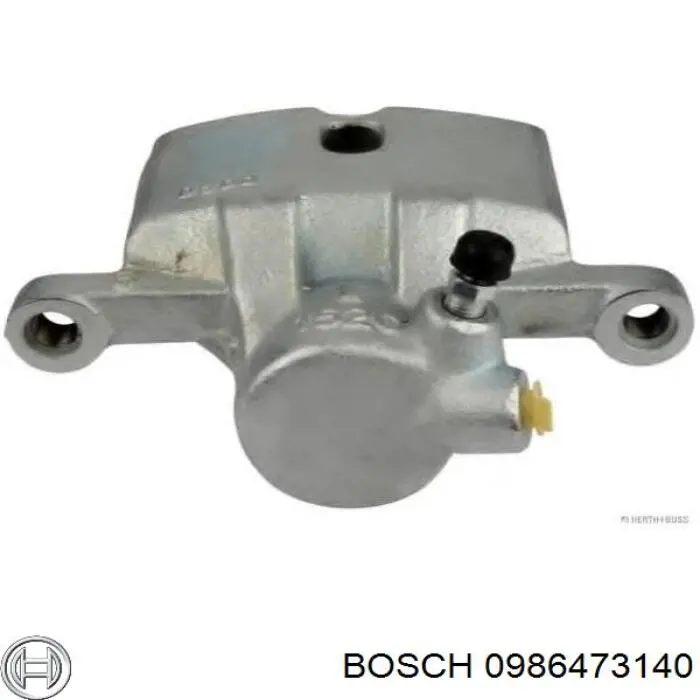 Задній гальмівний супорт лівий Bosch 0986473140