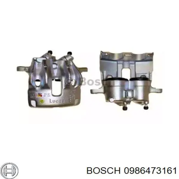 CZH1697 ABE Супорт гальмівний, передній, лівий
