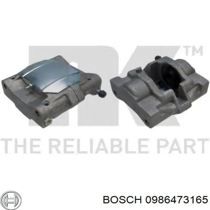 0986473165 Bosch Супорт гальмівний задній лівий