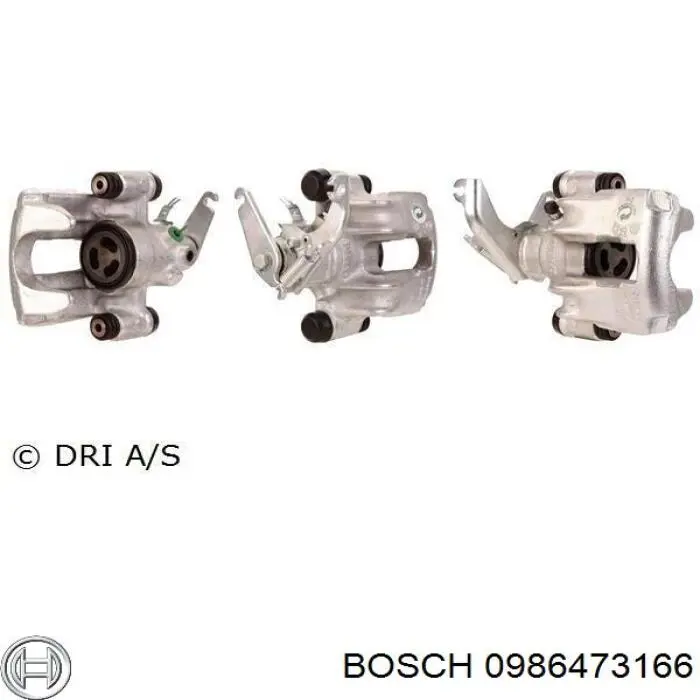Купити 0986473166 Bosch Супорт задній лівий